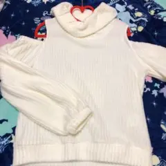 Bye Bye 肩あきニット