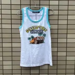 BUZZ SPUNKY 【バズスパンキー】タンクトップ ホワイト　新品未使用