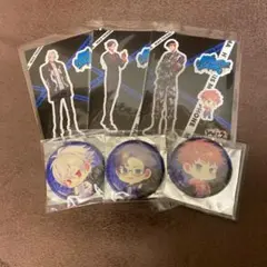 ヒプマイ マルイ ヨコハマ ステッカー 缶バッジ 左馬刻 銃兎 理鶯