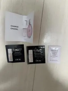 CHANCE CHANEL & DIOR & DECORTE トライアルセット