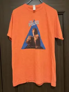 THE POLICE オレンジ Tシャツ