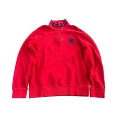 90s Polo Ralph Lauren ハーフジップ スウェット XL