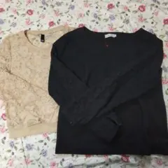 H&M DIVIDED レースカットソー ベージュ 362点まとめ売り