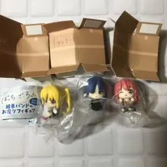 ぼっち・ざ・ろっく！　結束バンドのお座りフィギュア　虹夏　リョウ　郁代　セット