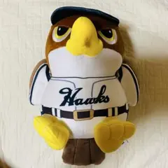 ぬいぐるみくじ 鷹 たか 鷹ぬいぐるみ （中） ソフトバンクホークス