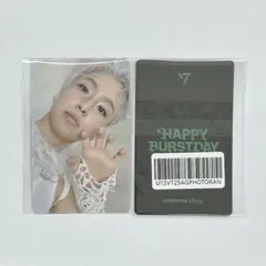 seventeen happy burstday weverse ホシ トレカ