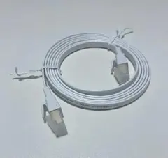 CAT8 LANケーブル　白　2m