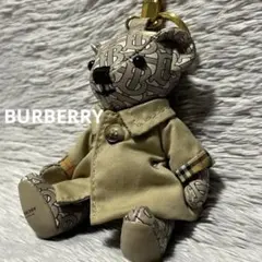 BURBERRY バーバリー ベアチャーム キーリング キーホルダー コートベア