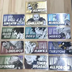 ヒロアカ　キャラクターコレクション　緑谷　ホークス　イレイザーヘッド　死柄木　等