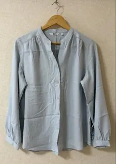 ブルー シャツ レディース