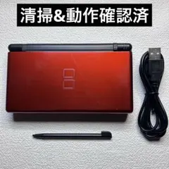 lh【清掃&動作確認済】NintendoDS Lite ククリムゾンブラック本体