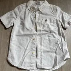 babyGAP ホワイト 半袖シャツ 2才