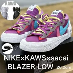 今週ラスト新品☆NIKE×KAWS×sacai☆ BLAZER LOW