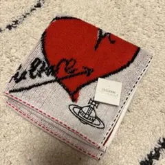 Vivienne Westwood ハートデザイン タオルハンカチ