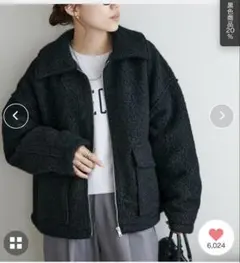 ジップ ブルゾン