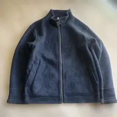 UNIQLOフェイクレザー フリースジャケット Lサイズ