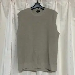 UNIQLO ニットベスト ベージュ