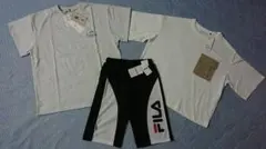 【新品タグ付】GU TシャツとFILA ハーフパンツセットのサムネイル