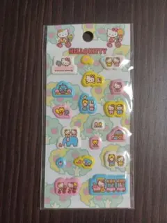 ハローキティ シール　モチモチマシュマロシール