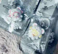 めじるしアクセサリー　ふわふわスノー　マイメロディ　ポムポムプリン