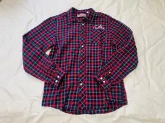 ガッチャ、GOTCHA、Mサイズ、メンズ、Tシャツ、赤、チェック