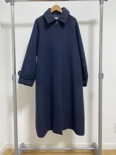 a.v.v 2way 스텐 컬러 코트 네이비