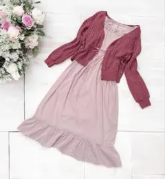 美品✨ ハシゴレースワンピ 森ガール Coquette 姫ロリ himekaji