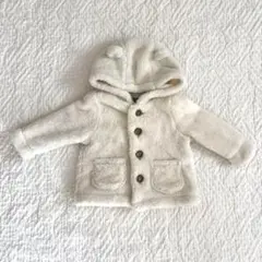 babyGaps フリースアウター 80cm クリーム色