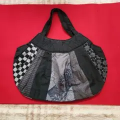 ハンドメイド大島グラニーバック