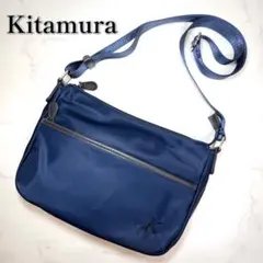 未使用】Kitamuraキタムラ じゅん散歩 コラボ ショルダーバッグ グレー