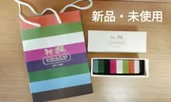 【美品】COACH マルチカラー バレッタ　新品・未使用　非売品のサムネイル