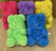 くまグミ　くま型ポシェット　ぬいぐるみポシェット　全５種セット