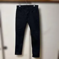 UNIQLO ユニクロ ブラックパンツ スキニーパンツ ストレッチ Mサイズ 黒のサムネイル