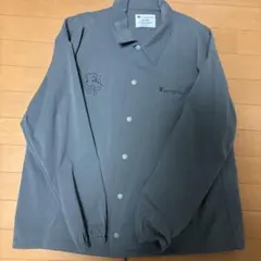 Champion グレー ナイロンジャケット USAロゴ