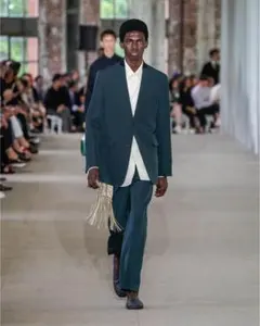 JIL SANDER 20SS ダークグリーン　スラックスのサムネイル