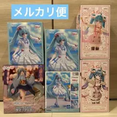 新品・未開封 初音ミク シナモロール ラスカル ワンダーランド フィギュア 6個