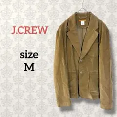 J.CREW【M】テーラードジャケット ブラウン カジュアル 無地 シンプル