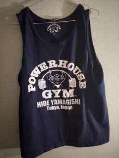 POWERHOUSE GYM タンクトップ L ネイビー