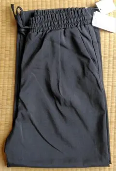 レディース　ワイドパンツ（黒）Ｌサイズ