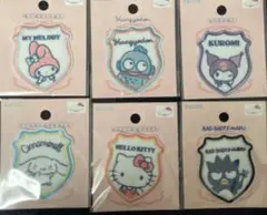seria サンリオエンブレムワッペン6種
