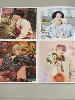 なにわ男子　名古屋　ましかくフォト　4種セット