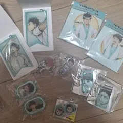 ハイキュー アクリルキーチェーン 及川徹 岩泉一