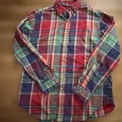 90sRalph Lauren Classic Fit マドラスチェックシャツのサムネイル