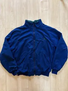 ダンブルックDunbrooke 90s ウォームアップジャケット型企業系ロゴ　Ｌ