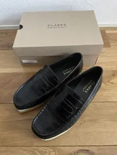 新品 Clarks Wallabee Loafer ローファー　クロコ 5