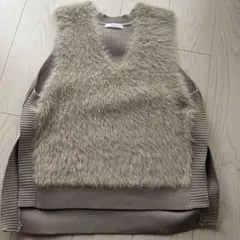 SAVE THE NEW DAY ノースリーブニットベスト