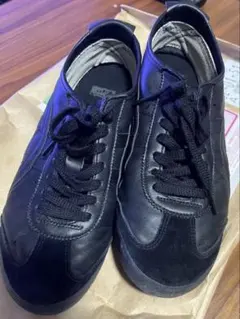 【美品】オニツカタイガー MEXICO 66 26.5cm 黒 オールブラック