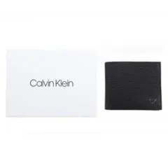 カルバンクライン 二つ折り財布 メンズ ブラック 箱付き31CK130008のサムネイル