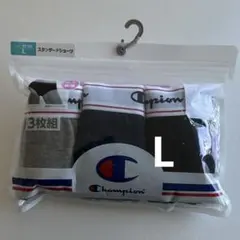 新品　champion チャンピオン　スタンダードショーツ 3枚組　L