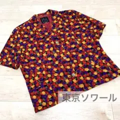 frans molenaar 東京ソワール レトロ カラフル ジャケット 13号